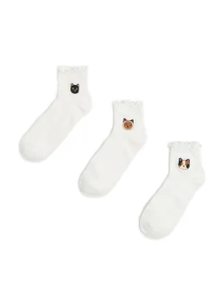 Clearance 3 pack ch skarpet z kotkami Skarpety, Rajstopy