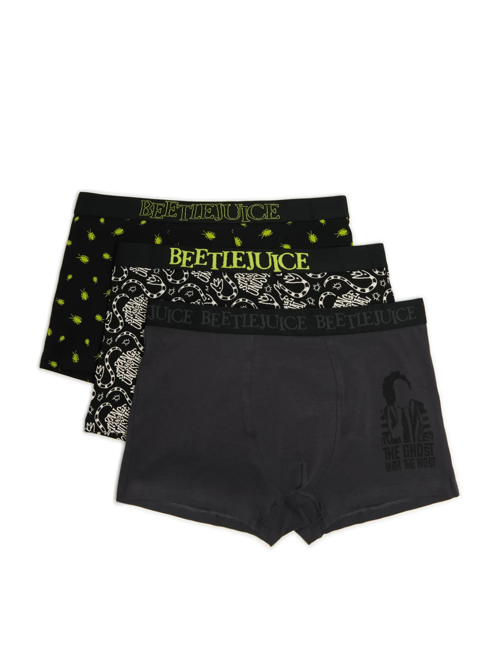 Sale 3 pack bokserek Beetlejuice Bokserki