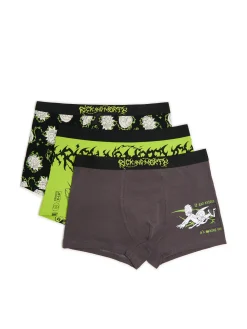 Outlet 3 pack bokserek Rick i Morty Bokserki