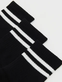Clearance 3 pack ch skarpet z białymi paskami Skarpety, Rajstopy