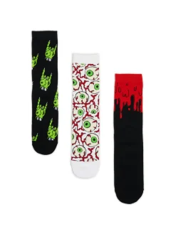 Hot 3 pack długich skarpet na Halloween Skarpetki