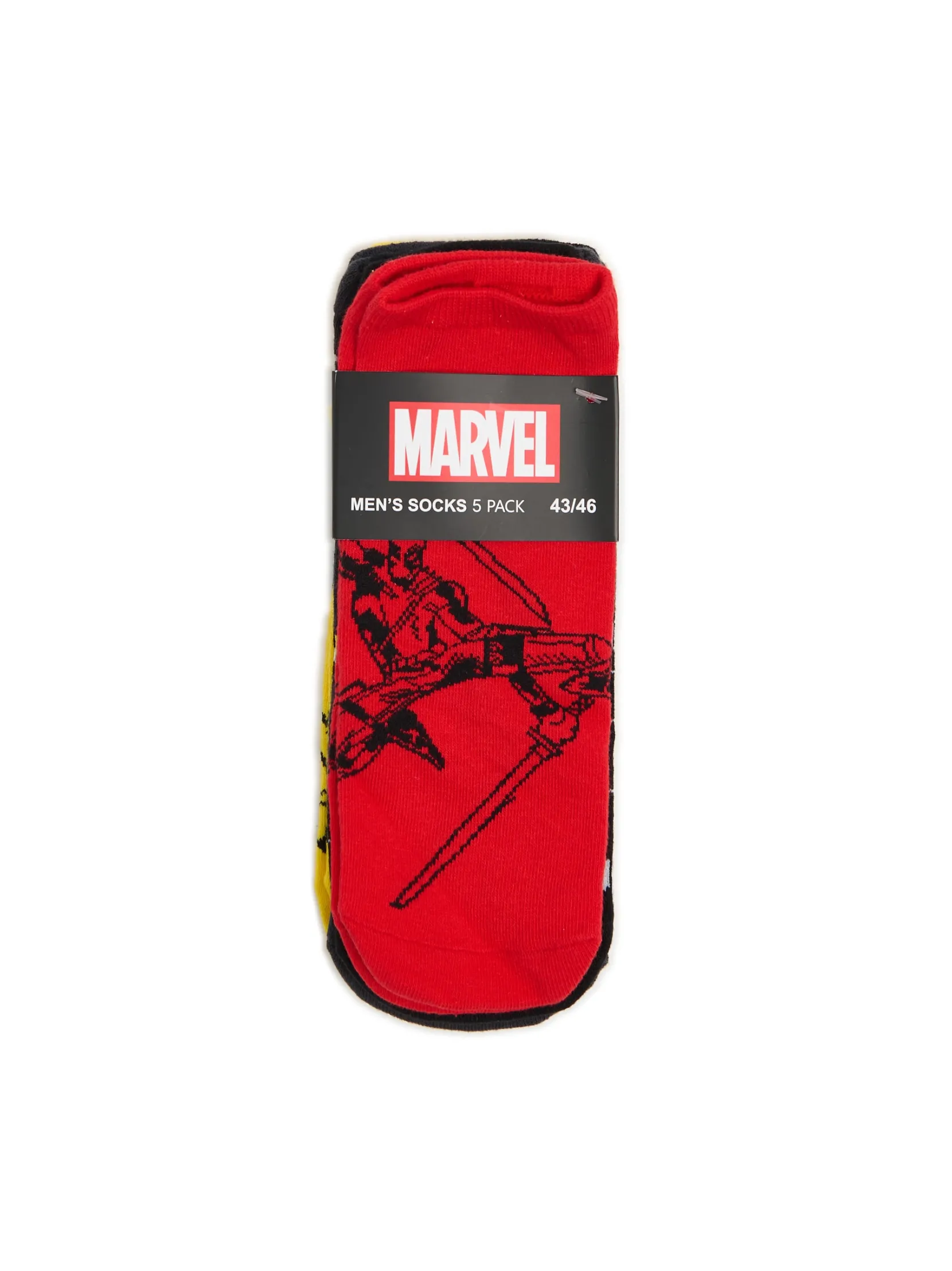 Outlet 5 pack skarpet Deadpool i Wolverine Skarpetki