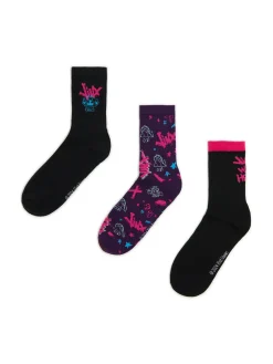 Discount 3 pack skarpet Jinx z Arcane Skarpety, Rajstopy