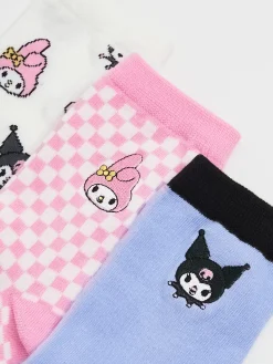 Clearance 3 pack skarpet My Melody i Kuromi Skarpety, Rajstopy