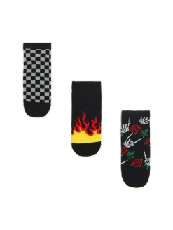 Discount 3 pack skarpet z printem all over Skarpetki