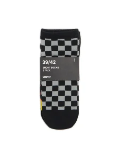 Discount 3 pack skarpet z printem all over Skarpetki