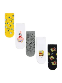 Fashion 5 pack skarpet ze SpongeBobem i Patrykiem Skarpetki