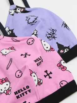 Hot 2 pack staników Hello Kitty i Kuromi Bielizna