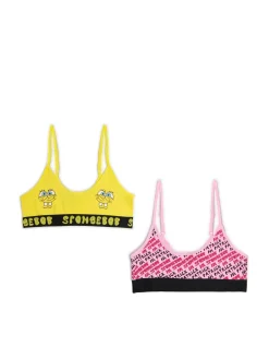 Sale 2 pack staników SpongeBob Kanciastoporty Bielizna