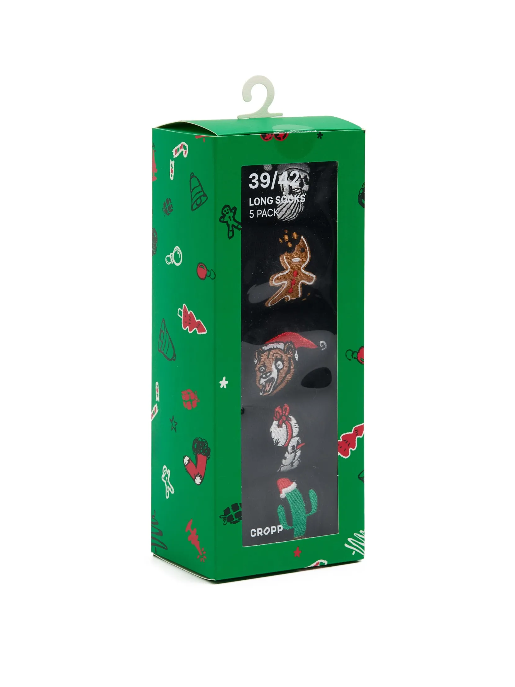 Outlet 5 pack świątecznych skarpet Akcesoria Świąteczne|Skarpetki