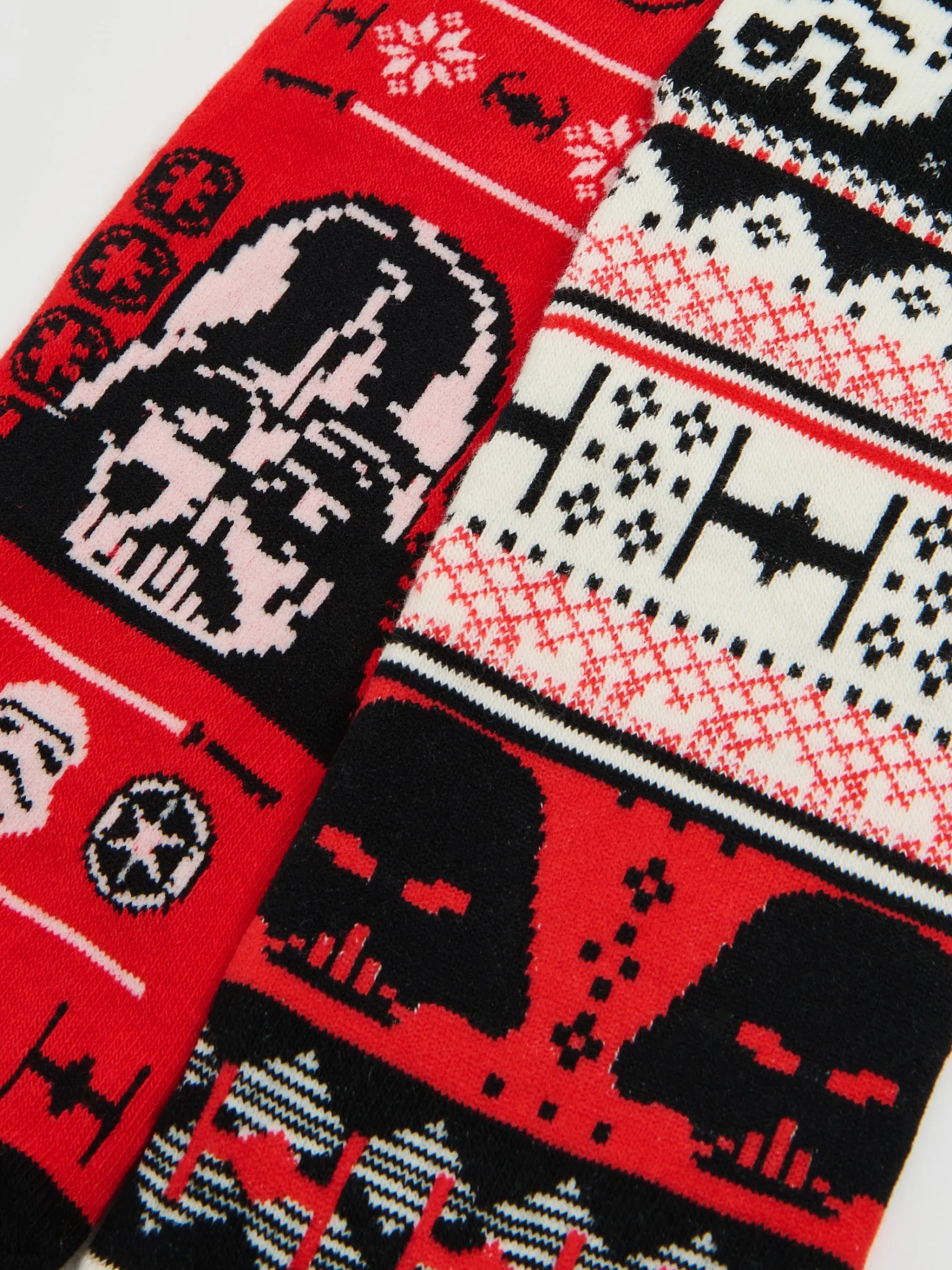 Discount 2 pack świątecznych skarpet Star Wars Akcesoria Świąteczne|Skarpetki