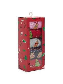 Best 5 pack świątecznych skarpet z kapibarą Akcesoria Świąteczne|Skarpety, Rajstopy