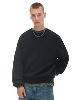 Outlet Żakardowy sweter Swetry