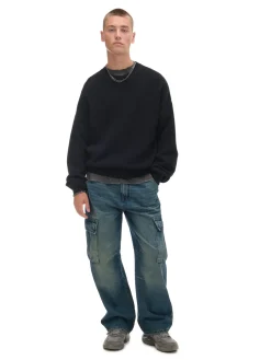 Outlet Żakardowy sweter Swetry