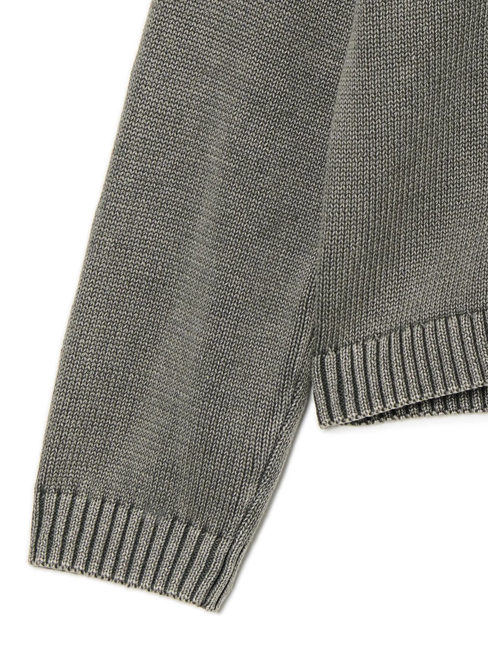 New Antracytowy sweter z odkrytymi ramionami Swetry