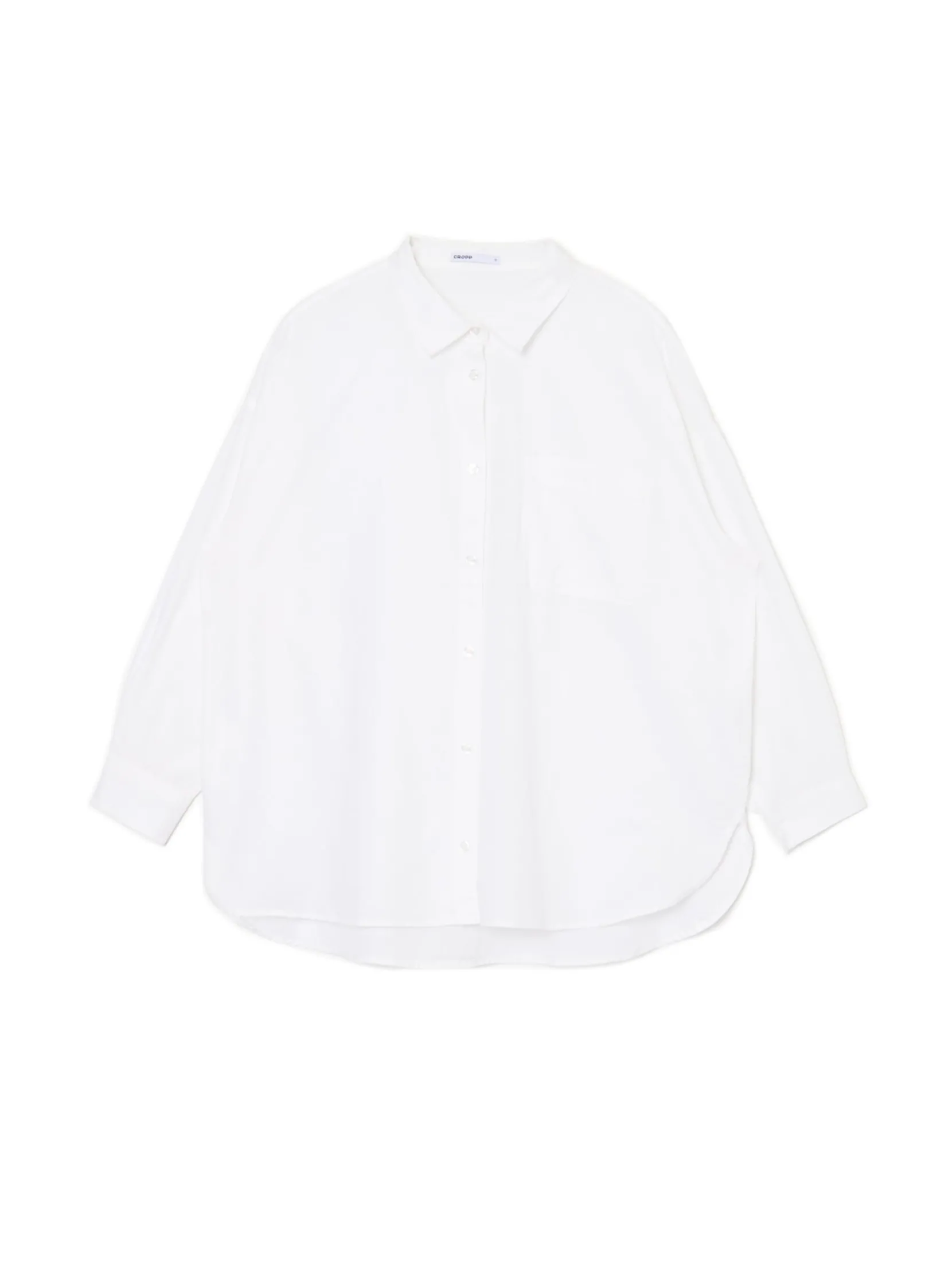 Best Bawełniana biała koszula oversize Koszule, Bluzki