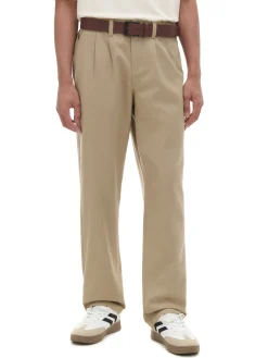 Clearance Bawełniane spodnie loose Spodnie