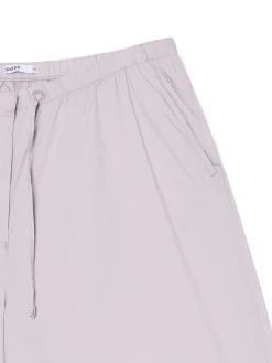 Discount Bawełniane spodnie wide leg Spodnie