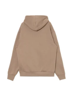 New Beżowa bluza regular z kapturem Bluzy|Sety