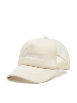New Beżowa czapka trucker Czapki