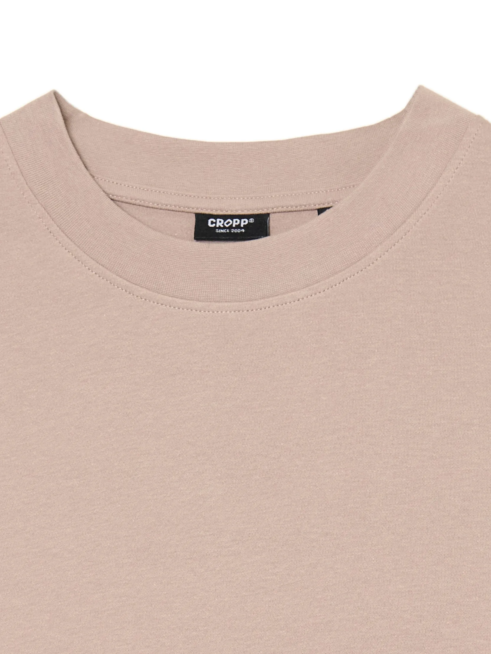 Sale Beżowa koszulka basic Koszulki