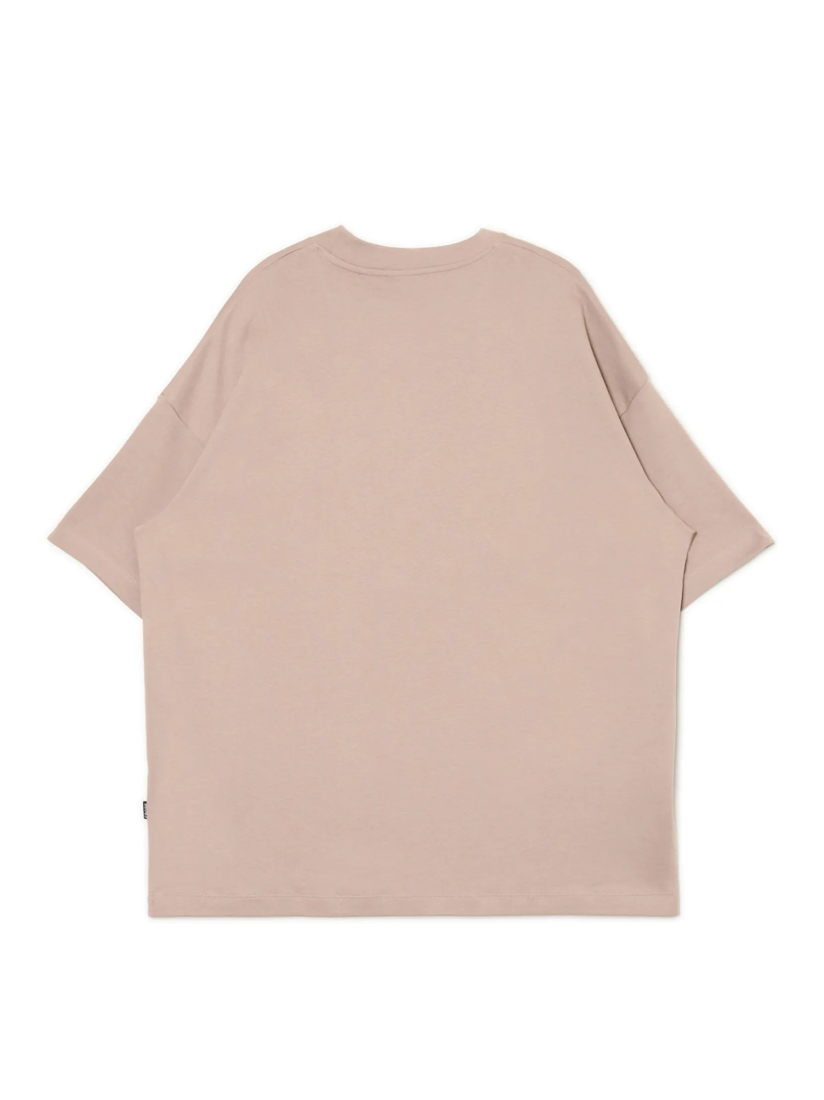 Sale Beżowa koszulka basic Koszulki
