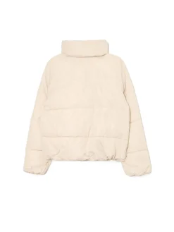 New Beżowa kurtka puffer Kurtki, Płaszcze