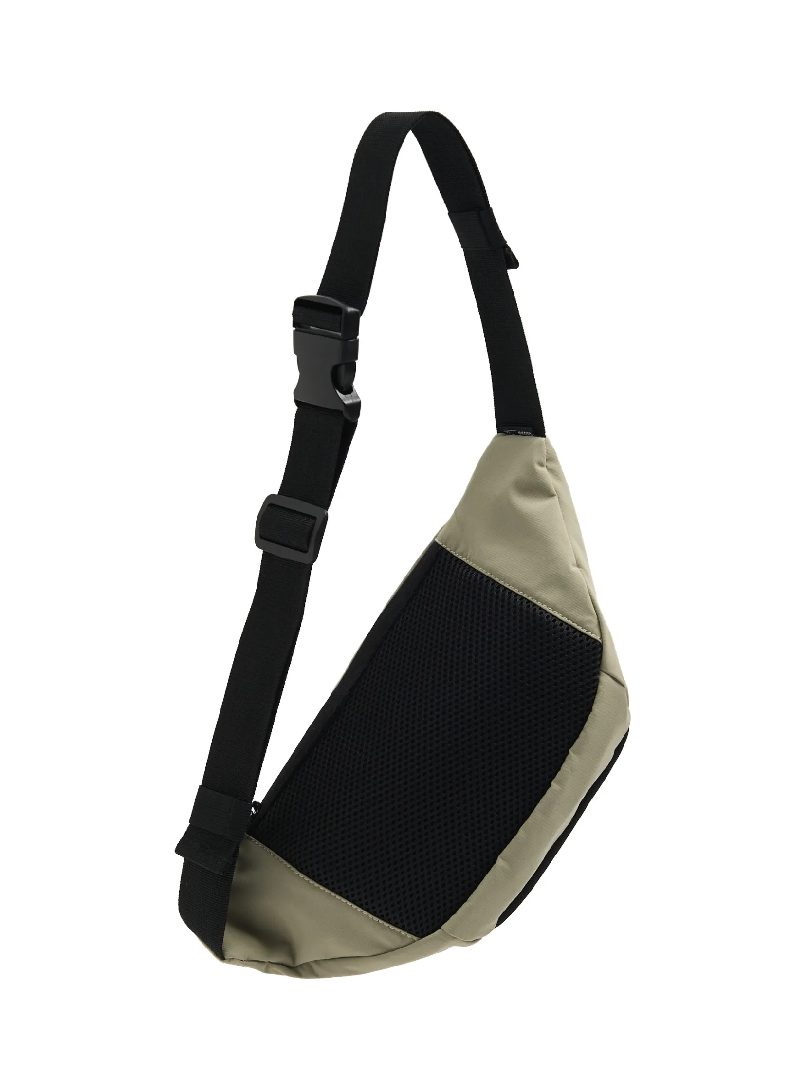 Fashion Beżowa nerka z efektem reflective Plecaki, Nerki