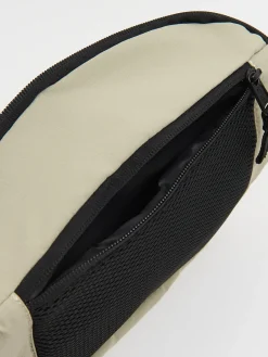 Fashion Beżowa nerka z efektem reflective Plecaki, Nerki