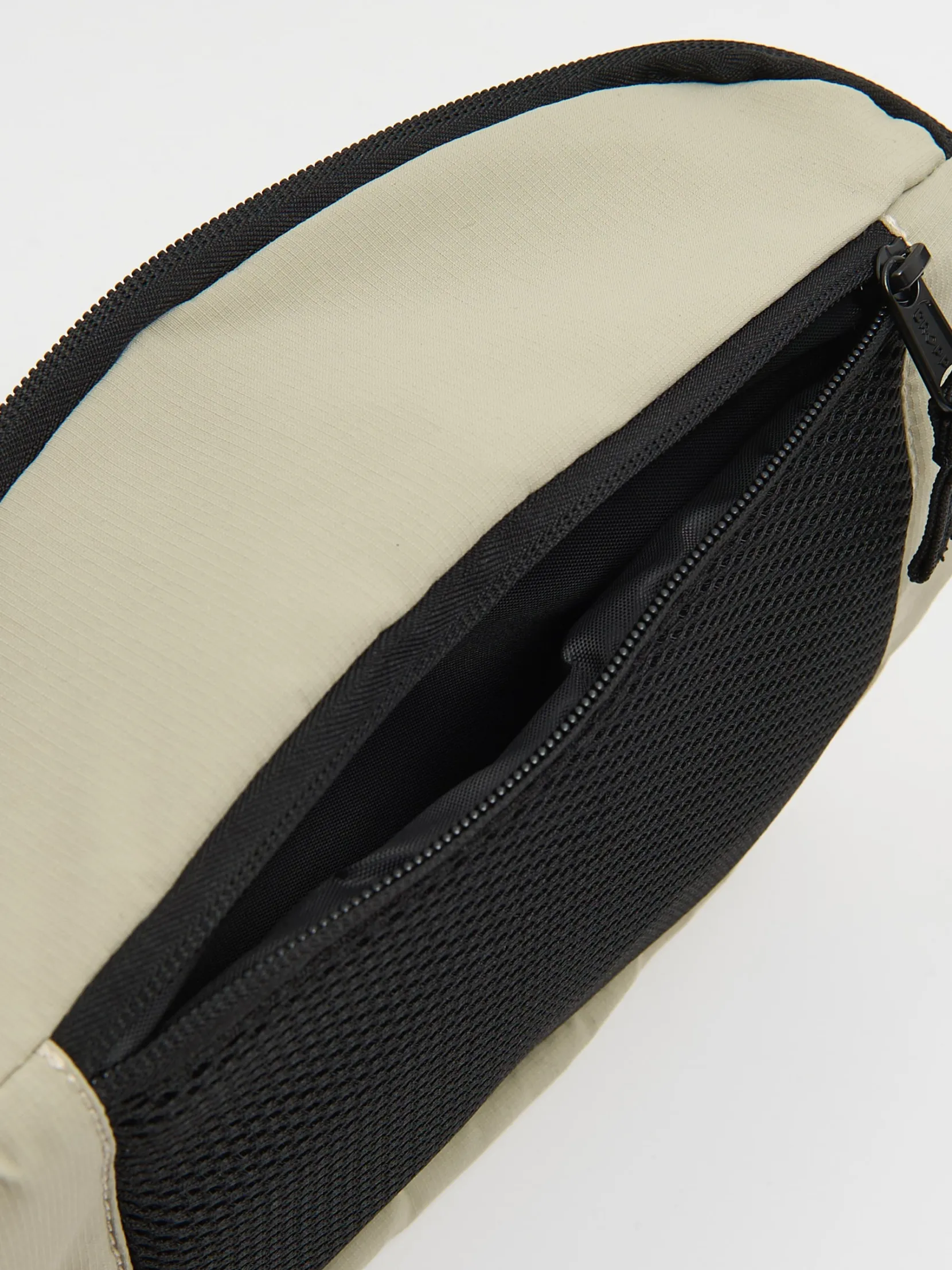 Fashion Beżowa nerka z efektem reflective Plecaki, Nerki