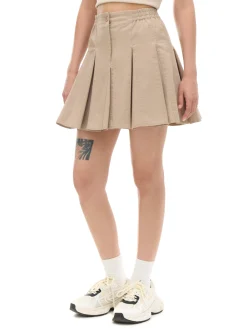 Hot Beżowa spódnica mini Spódnice