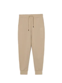 Clearance Beżowe dresowe joggery regular Spodnie