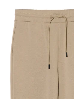 Clearance Beżowe dresowe joggery regular Spodnie