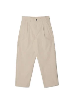 Online Beżowe spodnie loose ADU.LTD Spodnie