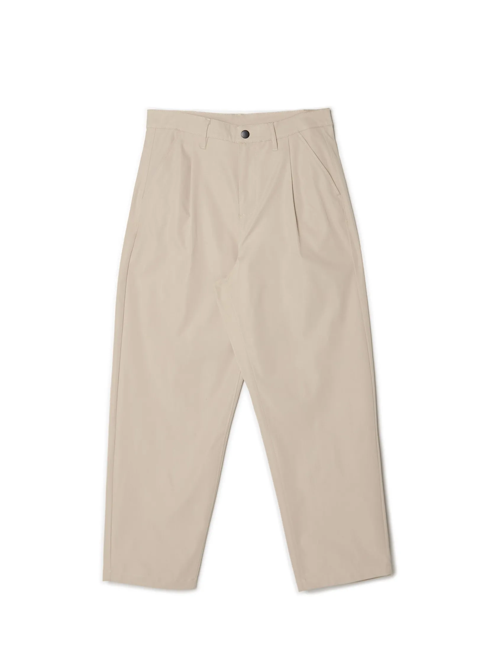 Online Beżowe spodnie loose ADU.LTD Spodnie