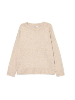Outlet gładki sweter Swetry