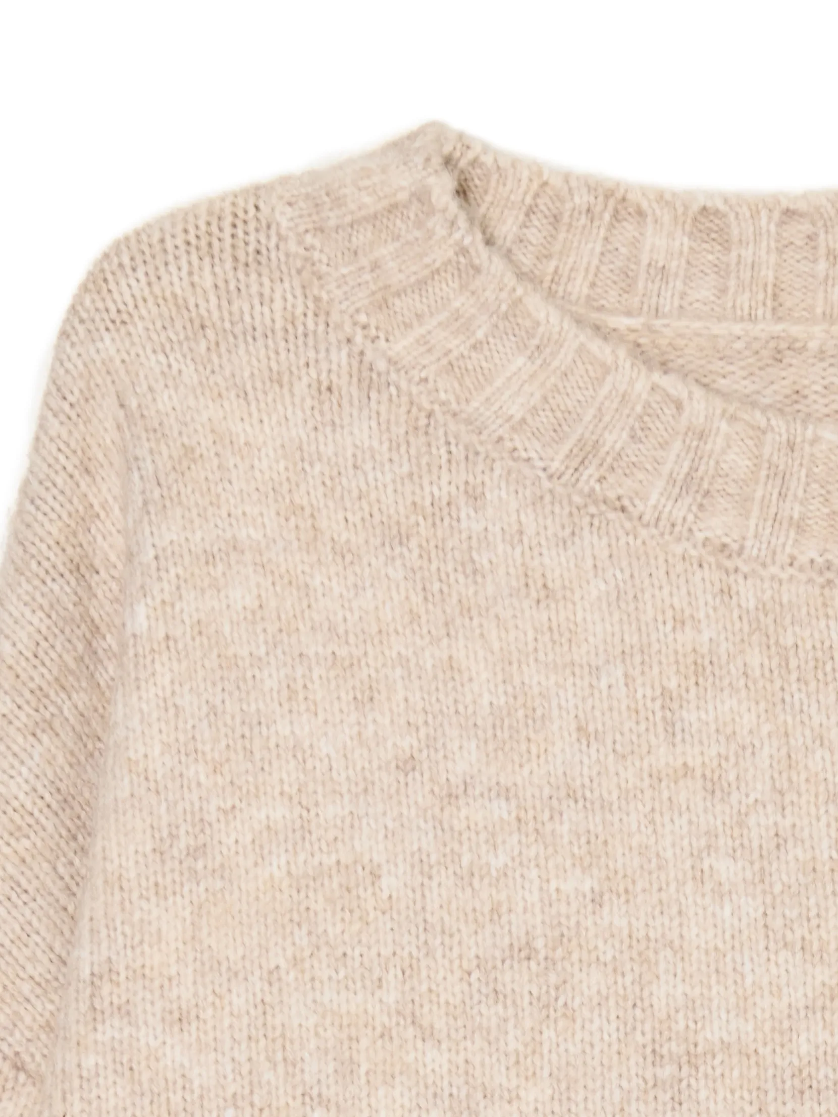 Outlet gładki sweter Swetry