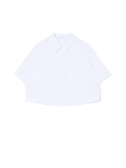 New Biała koszula w retro stylu Koszule, Bluzki