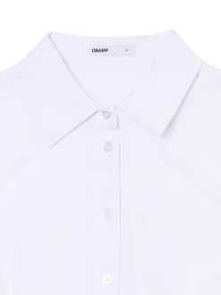 Clearance Biała koszula z długim rękawem Koszule, Bluzki