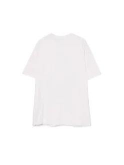 Hot Biała koszulka z kolorowym nadrukiem UNISEX Unisex|Unisex