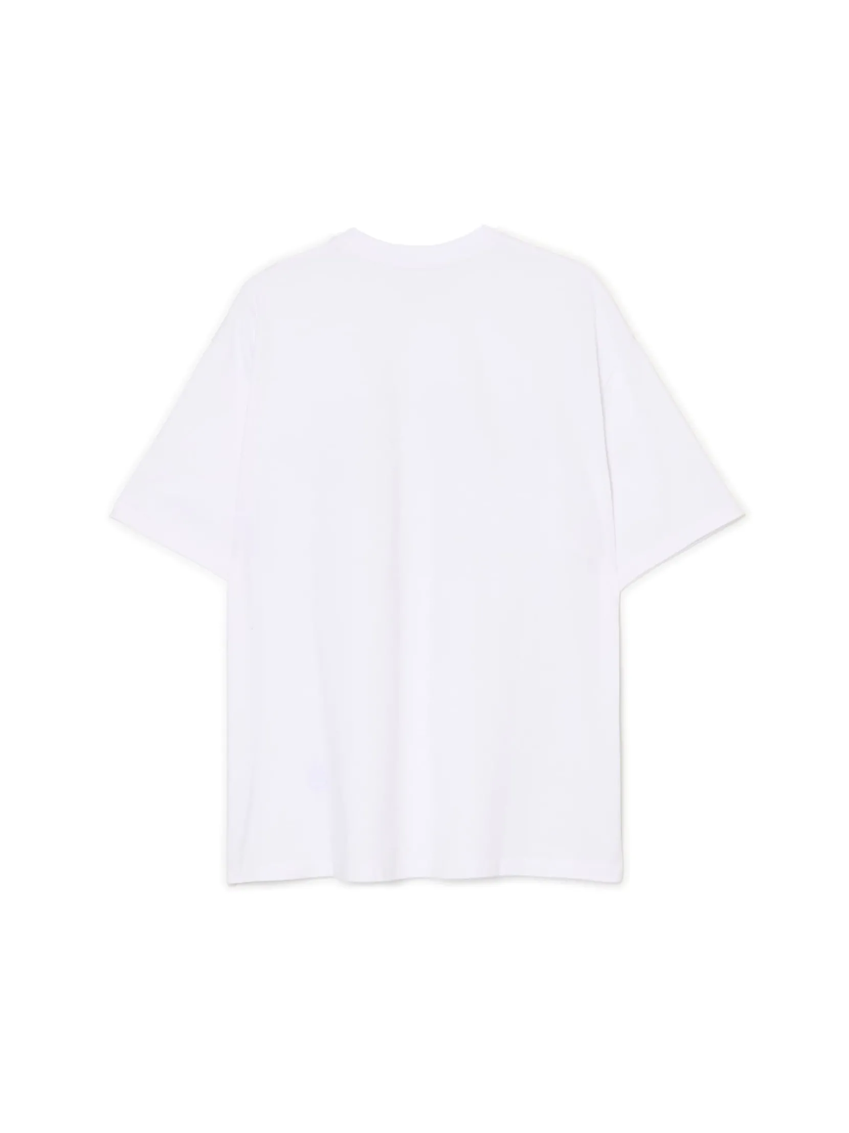 Online Biała koszulka z nadrukiem rzeźby UNISEX Unisex|Unisex
