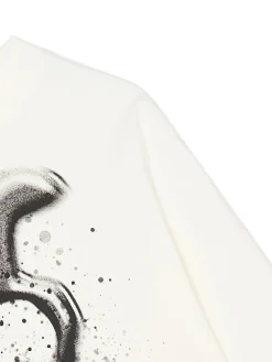 Sale Biała koszulka z napisem Koszulki