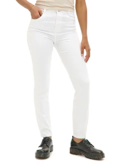 Sale Białe jeansy skinny Jeansy