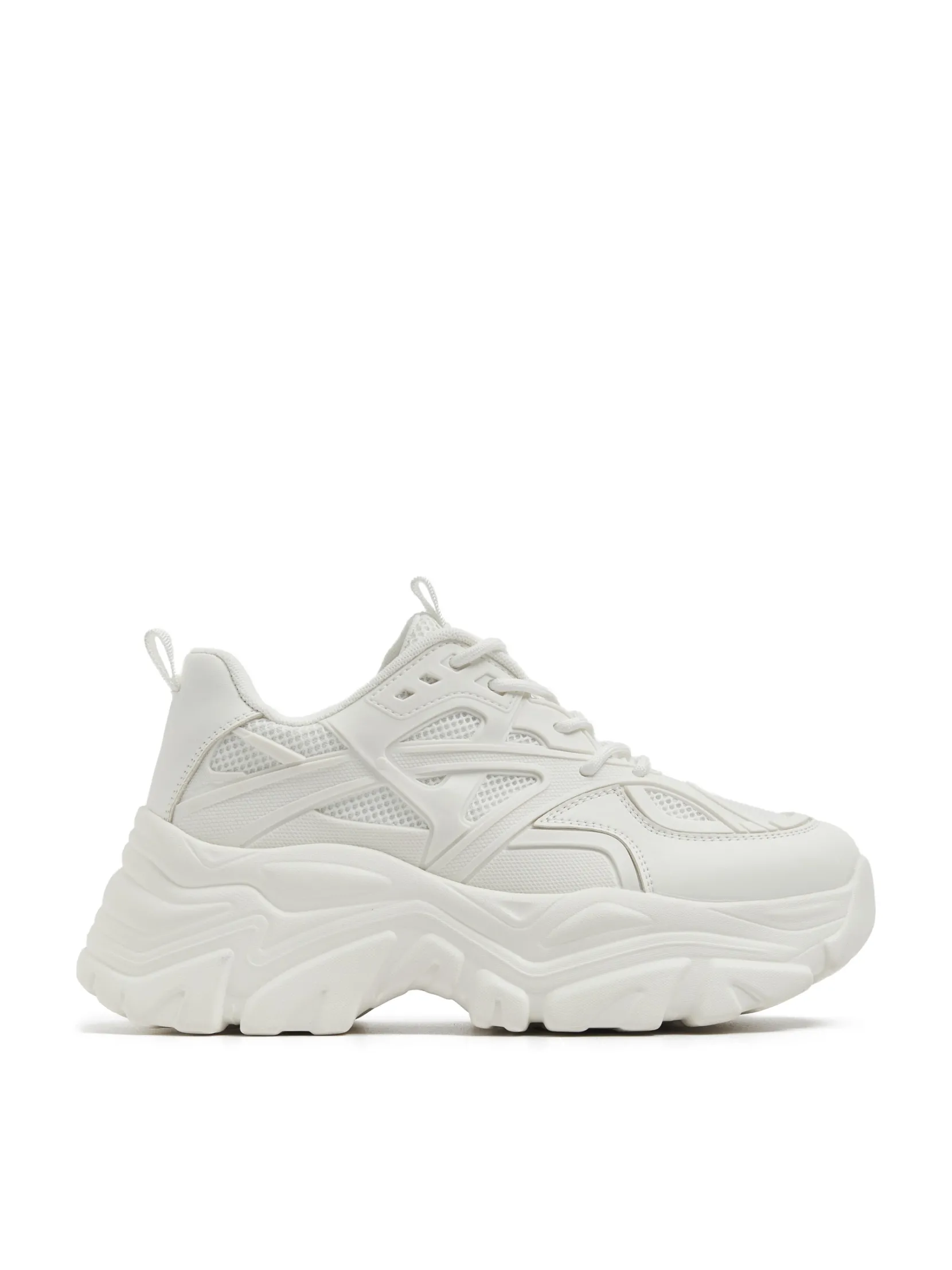 New Białe sneakersy chunky Sneakersy
