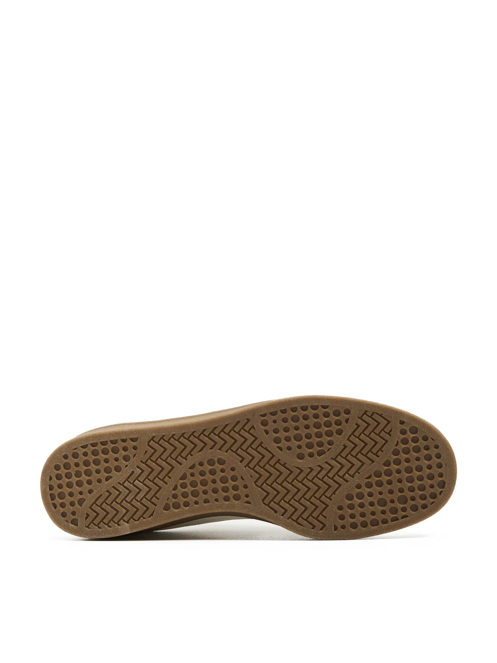 Clearance Białe sneakersy z imitacji skóry Sneakersy