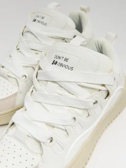 Clearance Białe sportowe sneakersy Sneakersy