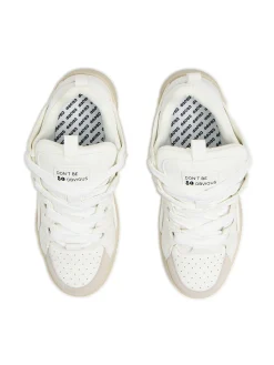 Clearance Białe sportowe sneakersy Sneakersy
