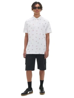 Clearance T-shirt polo z rybkami Koszulki