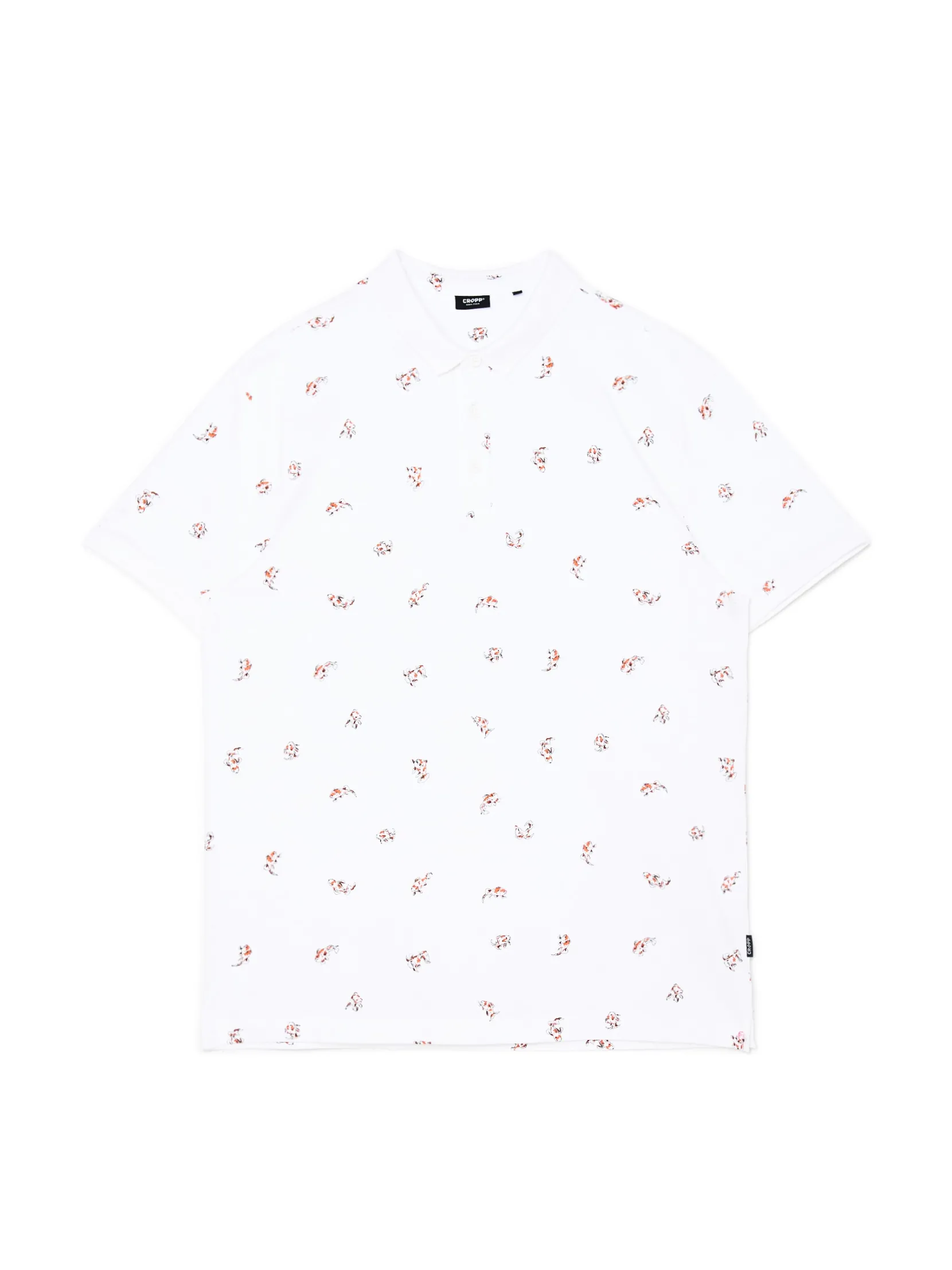 Clearance T-shirt polo z rybkami Koszulki