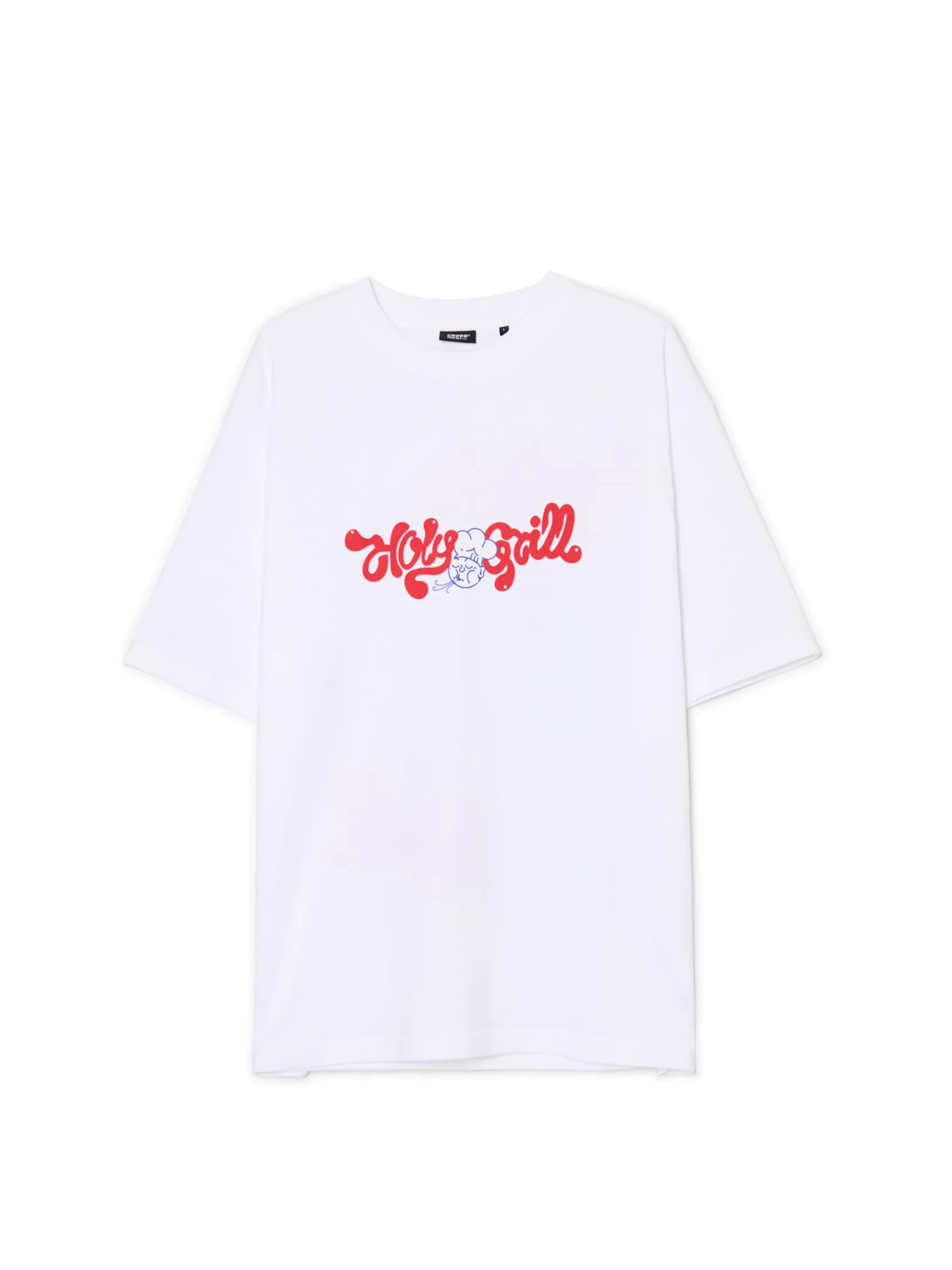 Fashion T-shirt z grillowym nadrukiem Koszulki
